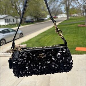 Coach Black Sequin Women's Bag